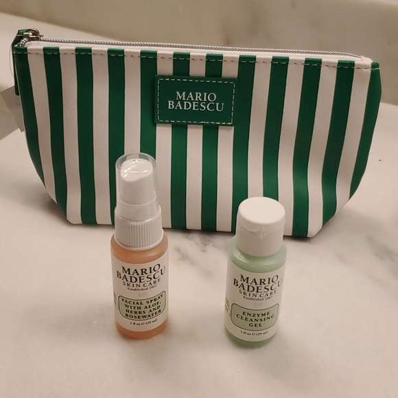 Mario Badescu Other - Mario Badescu Bundle with Toiletries Bag - NEW